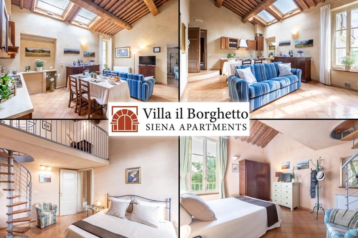 Villa Il Borghetto シエーナ エクステリア 写真